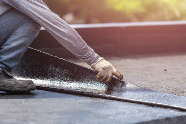 Professional Vapor Barrier Installation technician working in Quincy, IN